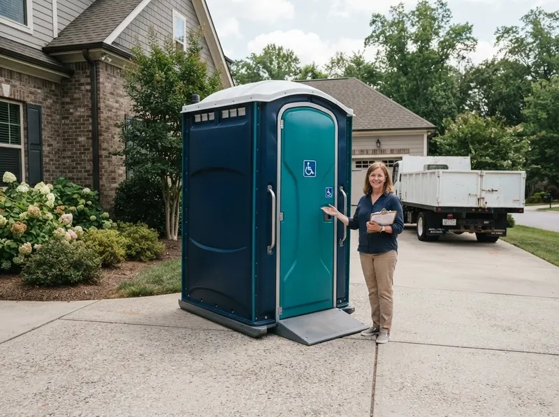 ADA Accessible Portable Restroom in Charlotte, NC